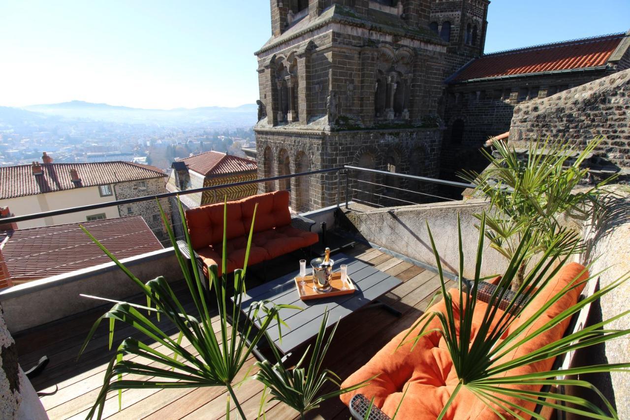 Les Cimes du Puy-en-Velay Bed and Breakfast Le Puy-en-Velay Exterior foto